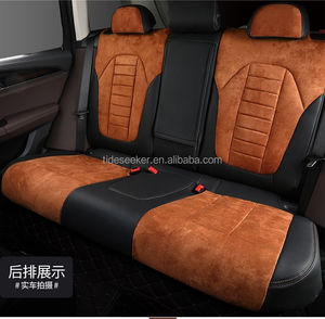 Pour BMW Série 7 5 3 1 X5 X3 X1 E46 E90 E60 F30 F10 E39 F20 G20 E36 Housses de siège <span class=keywords><strong>sur</strong></span> <span class=keywords><strong>mesure</strong></span> pour voiture, accessoires de voiture, 5 places, <span class=keywords><strong>simili</strong></span> <span class=keywords><strong>cuir</strong></span> - Product Image 3