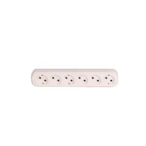 HAOYONG Cheap Price 6 Way Electric Extension Sockets Plug and Socket with No Grounding