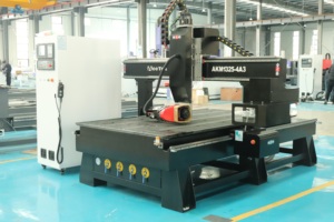 Acctek 4 As 3d Hout Graveren Machine Atc Cnc Router Met Rotatie Spindel +/-90 Graden Roterende 3d Schuim Gravure Cnc Tools - Product Image 2