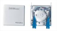 Boîtier de terminaison mural double port en fibre optique pour prise FTTH, plaque de distribution optique