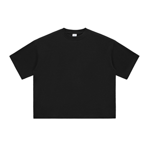 Chấ<span class=keywords><strong>t</strong></span> Lượng Cao Biểu <span class=keywords><strong>T</strong></span>ượng <span class=keywords><strong>T</strong></span>ùy Chỉnh In 100% Cotton Boxy Phù Hợp Với Quá Khổ Áo Thun Thời Trang Dạo Phố Cắ<span class=keywords><strong>t</strong></span> <span class=keywords><strong>T</strong></span> Áo Sơ Mi Cho Nam Giới Cộng Với Kích Thước Màu Đen <span class=keywords><strong>T</strong></span> - Product Image 2