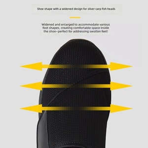 Scarpe da Ginnastica Leggere per Diabetici, Scarpe Mediche da Passeggio, Fodera in Rete Morbida, Suola Ammortizzata, Direttamente dalla Fabbrica, Utilizzo per Tutte le Stagioni - Product Image 6