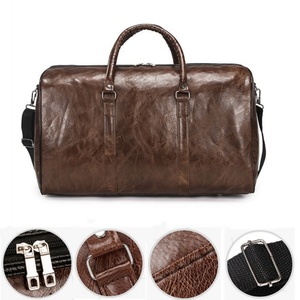 Sac de voyage de luxe pliable grande capacité pour week-end et sport, en PU polyester gaufré façon croco, portable, résistant à l'eau et durable - Product Image 3