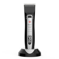 Tondeuse de toilettage pour animaux sans fil haute performance, antibactérienne, avec lame en céramique revêtue de titane, rechargeable, pour usage domestique