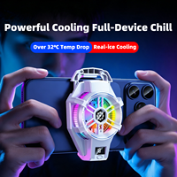 Enfriador de Teléfono AntarcChill de 15W, Ventilador de Refrigeración Semiconductor TEC, Control de Temperatura por IA, 4 Velocidades, Clip Trasero, Radiador para Teléfono Móvil