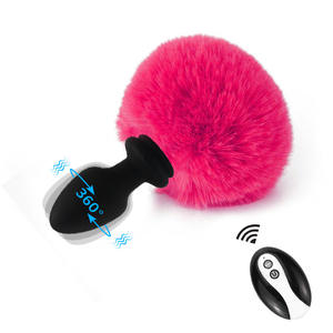 SEXBAY BY17-92 Plug <span class=keywords><strong>anal</strong></span> vibrant en silicone coloré avec télécommande et application, jouet sexuel pour adultes, emballage en boîte couleur - Product Image 3