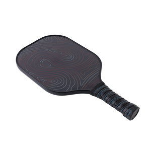 Raquette de pickleball en fibre de carbone 13,4 mm légère pour usage récréatif, forme standard, design sans bordure pour adolescents - Product Image 3