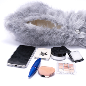 Mochila de Conejo de Peluche de Poliéster Suave de la Marca DUPAN, Simulación de Conejo de Angora, Linda y Realista - Product Image 6