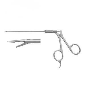 Instrumentos quirúrgicos manuales profesionales y confiables, pinzas para hernias y pinzas de sutura, Material de acero inoxidable para punción - Product Image 2