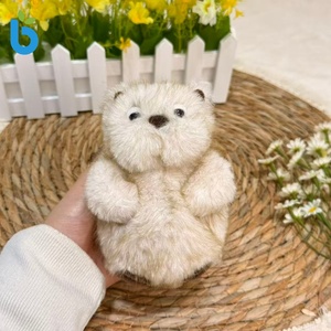 Peluche de foca Marmot, cojín decorativo abstracto con temática de zoológico, muñeco colgante adorable y famoso en internet, poliéster y algodón PP, 11CM-30CM - Product Image 1