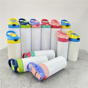Gobelet isotherme sous vide pour enfants, modèle skinny droit, 12oz et 20oz, pour sublimation, avec impression sur toute la surface - Product Image 1