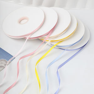 شريط بوليستر 5 مم/6 مم على شكل فيونكة فراشة، إكسسوارات يدوية الصنع للملابس والشعر، زينة منسوجة لتزيين الكعك والحقائب، بأسلوب منعش صغير، هدية - Product Image 3