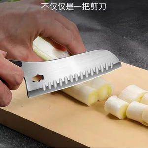 Ciseaux de cuisine en acier inoxydable, cisailles de démontage robustes avec poignées en plastique pour les os de poulet, d'oie, de canard et de poisson - Product Image 5