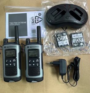 Para Motorola sin licencia Walkie Talkie de mano <span class=keywords><strong>TLKR</strong></span> <span class=keywords><strong>T80</strong></span> Twin Pack dos vías para Radio <span class=keywords><strong>T80</strong></span> par para uso público - Product Image 6