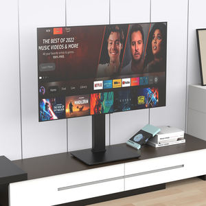 Soporte <span class=keywords><strong>de</strong></span> TV <span class=keywords><strong>de</strong></span> Escritorio Ajustable en Altura <span class=keywords><strong>de</strong></span> Nuevo Estilo, Vidrio Templado y Acero, Inclinación <span class=keywords><strong>de</strong></span> <span class=keywords><strong>25</strong></span>°, Compatible con Pantallas <span class=keywords><strong>de</strong></span> 32 a 65 <span class=keywords><strong>Pulgadas</strong></span>, VESA Máximo 600x400, Certificado CE - Product Image 5