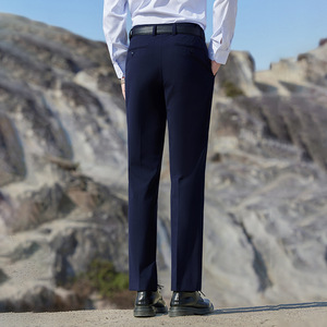 Women's High Waisted Pencil Pants Black Slim Fit Anti Wrinkle Work Trousers Professional Dress Pants For Office Commute - Product Image 4