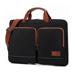 Wholesale Hot Selling Waterproof Nylon <strong>Laptop</strong> Briefcase Black 15 Inch <strong>Laptop</strong> Shoulder <strong>Messenger</strong> <strong>Bag</strong> <strong>for</strong> <strong>Men</strong> - Product Image 2