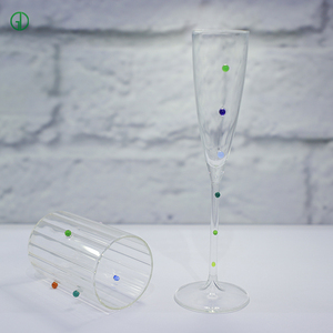 High Quality Luxury <strong>Clear</strong> Wedding Goblet for <strong>Champagne</strong> <strong>Flutes</strong> Custom Logo Business Christmas Wine Glasses - Product Image 6