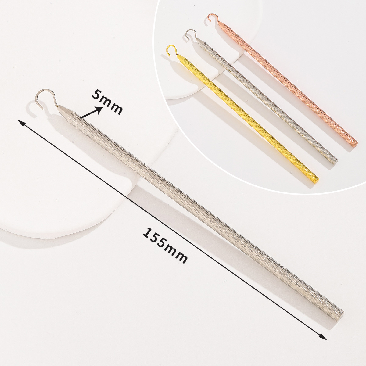 7.Outil de pose rapide pour bracelet en or blanc