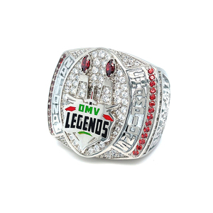 Medalla de Campeonato Estatal de Porristas de la Escuela Secundaria Dixon 2021, Anillos de Campeones Personalizados, Fundición de Metal, Impresión Digital - Product Image 5