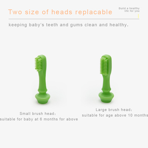 Cepillo de dientes del bebé del niño del silicón del mordedor del entrenamiento infantil del bebé con la base de la succión - Product Image 3