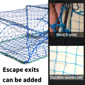 Trampa de Pesca Plegable Datao E-021, Diseño Plegable Plano que Ahorra Espacio, Alta Estabilidad y Estructura Resistente, Fácil de Transportar y Guardar - Product Image 4