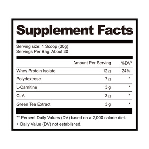 Proteína en Polvo Premium, Baja en Grasas y Alta en Proteínas, Mezcla de Té Verde y Suero, Personalizable OEM ODM, Certificación NSF ISO, Vegano, Kosher, Halal - Product Image 4