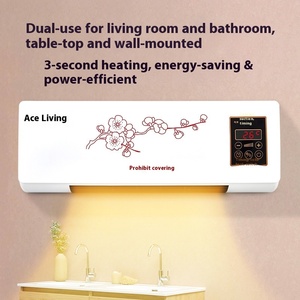 Nouveau radiateur à air chaud PTC intelligent à télécommande pour usage domestique, couverture de 249 pieds, classe d'efficacité énergétique A+, vente directe d'usine - Product Image 2