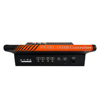 Pearl 1024B DMX Kontrol Cihazı MA Mekanik Düğmeli 1024 Kanallı Sahne Işık Konsolu Optik İzolasyonlu Taşıma Çantası Seçeneğiyle