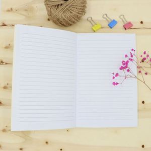 Carnet A5 personnalisé épais avec impression, 100 feuilles, reliure cousue, couleur personnalisée, vente en gros - Product Image 3