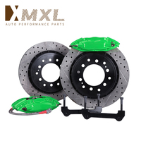 F40 4 Pistonlu Arka Fren Kaliperi Kampana El Freni Koruyucu Yükseltme Kiti 355mm 380mm BMW VW Audi Porsche Nissan Modelleri için Fren Yükseltmesi