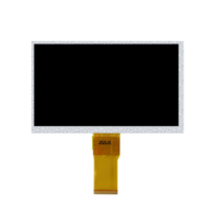 Écran tactile résistif haute luminosité, module d'écran LCD TFT de 7 pouces avec rétroéclairage LED normalement noir et blanc