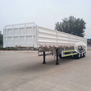 Panneaux latéraux en acier de 40 tonnes à 3 <span class=keywords><strong>essieux</strong></span> pour semi-<span class=keywords><strong>remorque</strong></span> <span class=keywords><strong>porte</strong></span>-conteneurs transportant 5 à 10 voitures, plateau de 20 pieds/40 pieds, bonne qualité - Product Image 4