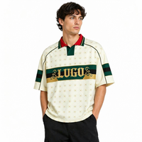 Penjualan Langsung Pabrik Jersey Polo Sepak Bola Profesional yang Dapat Disesuaikan, Jersey Polo Sepak Bola yang Bernapas dan Tahan Aus