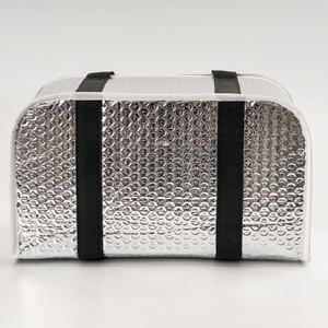 Bolsa Térmica de Aluminio para Refrigerar, Bolsa Aislante para Entrega de Alimentos, Pasteles y Pizza, con Asa Suave y Resistente - Product Image 4