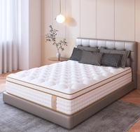 Meubles de chambre à coucher matelas de rêve lit de sommeil matelas roulant 12 pouces mousse à mémoire de gel poche matelas en mousse de polyuréthane à ressort