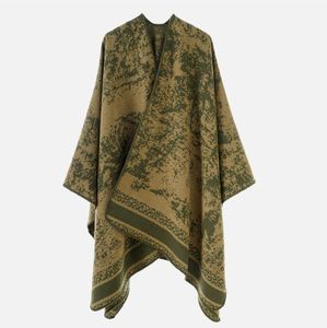 New autumn and winter <b>women's</b> fashionable and warm <b>poncho</b> with a sense of design, perfect <b>for</b> outer wear and easy to match - Product Image 3