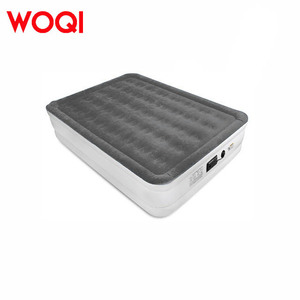 WOQI Twin Size Indoor/Outdoor Inflatable Mattress <strong>Airbed</strong> With Built-in Pump PVC <strong>Topper</strong> for Camping Hotels Parks Hot Selling - Product Image 3