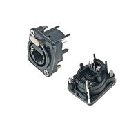 Module Keystone RJ45 D-Sub traversant pour panneau, CAT5e/CAT6 Femelle-Femelle 8P8C, pour montage en rack, boîtier basse tension