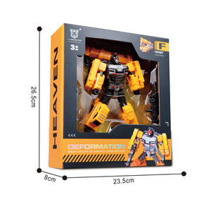 LEHOO <span class=keywords><strong>juguetes</strong></span> Diecast <span class=keywords><strong>Juguetes</strong></span> Coche plástico DIY ingeniería grúa coche educativo transformar Robot <span class=keywords><strong>juguetes</strong></span> para niños - Product Image 6