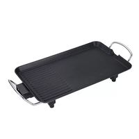 Plaque de barbecue électrique multifonctionnelle à faible fumée pour table, usage domestique et extérieur, 2000W 220V, compatible UE/Royaume-Uni/États-Unis, intérieur/extérieur