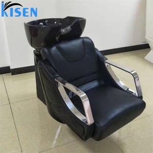 Sillón de Lavado de Cabello KISEN, Unidad de Lavado con Sillón Reclinable para Salón de Belleza, Mueble para Peluquería en Venta - Product Image 1