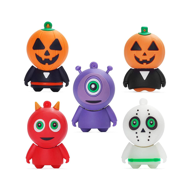Gitra Create Your Own 3D Custom Shaped Flash Drive Halloween USB Flash Disk Personalized Pen Drive 8GB 16HB 32GB 64GB 128GB