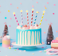 Fournitures de décoration de fête, pailles à boire en papier rayées durables de 6 mm pour les boissons