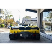Kit carrosserie de haute qualité, style MSY, diffuseur arrière en fibre de carbone sèche, lèvre de pare-chocs arrière, adapté à la Lamborghini Revuelto