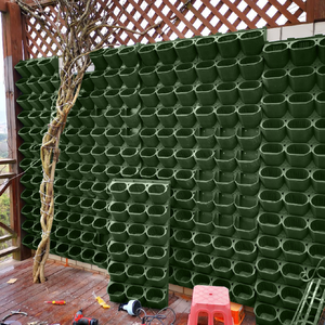 <span class=keywords><strong>Greenwall</strong></span> Chậu Nhựa Treo Tường Phòng Khách Vườn Đứng Chậu Hoa Tự Tưới Với Hệ Thống Tưới Nhỏ Giọt - Product Image 3