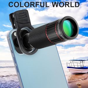 便携式单筒望远镜移动镜头，带手机适配器，适用于大多数 Android 和 IOS 手机，用于拍照和录制视频 - Product Image 2