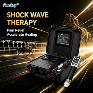 Équipement de thérapie par ondes de choc certifié CE, pour la récupération des blessures sportives et la rééducation animale, machine à ondes de choc pour animaux. - Product Image 1