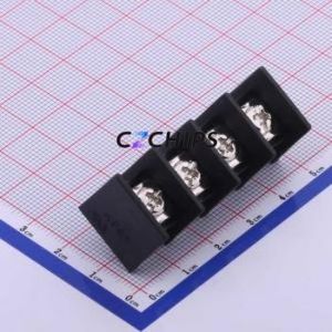 KF65C-11.0-4P Barrier Terminal Block Through hole Component (THT),P=11mm Connector Two Sides 11mm 1x4P Straight Pin - Product Image 1