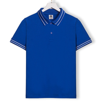 Polo intelligent avec col classique, tissu respirant, conçu pour le personnel professionnel dans les bureaux, les cafés ou les magasins de détail